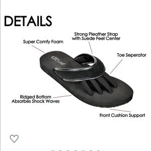 Pedi Couture sandals - size large